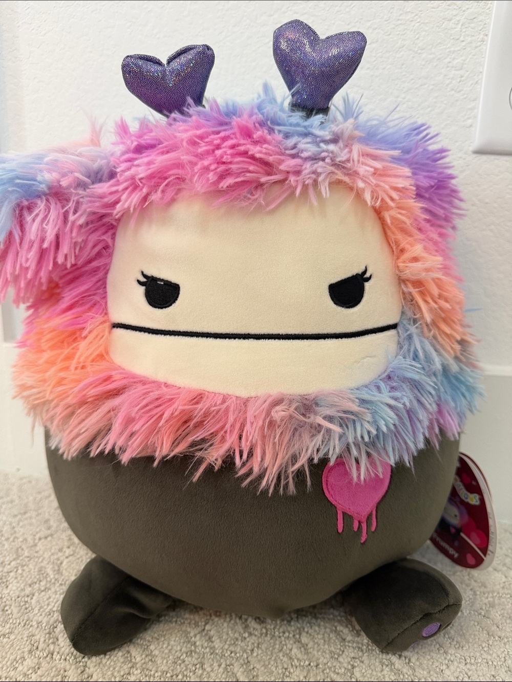 Squishmallow Frumpy the Bigfoot NWT